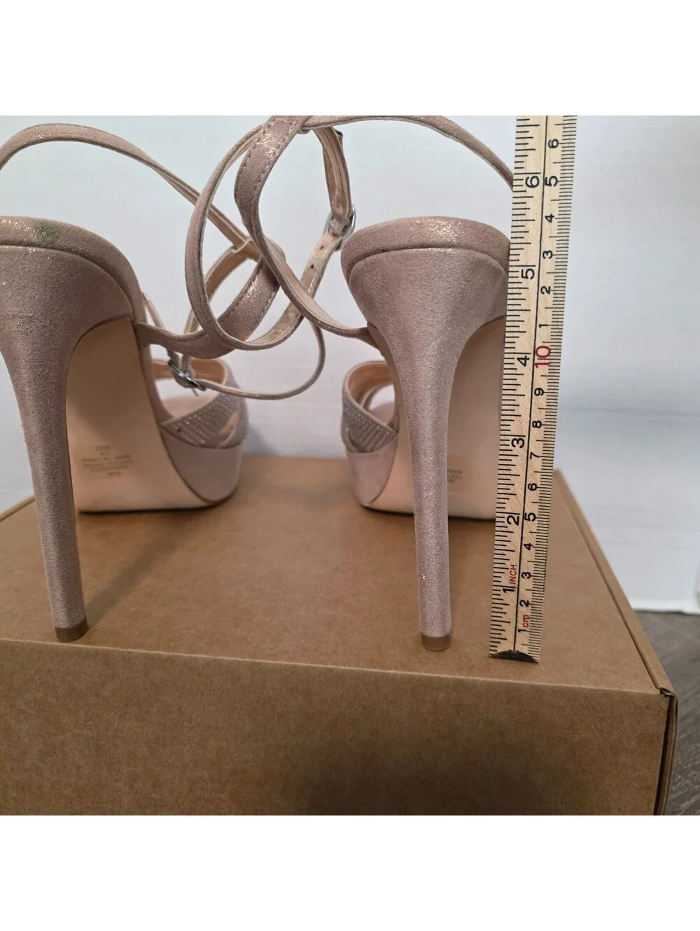 Nine West GoBig Platform Dress Sandals. Size Wn's 9.5